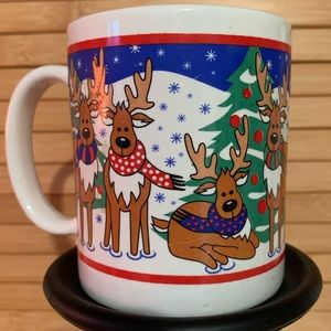 ☕️2/$7☕️ Reindeer coffee mug